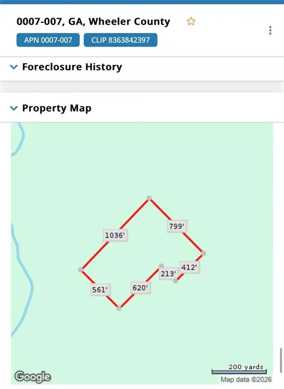 20 AC Hope Church & Rt. 149, Mcrae, GA 30310