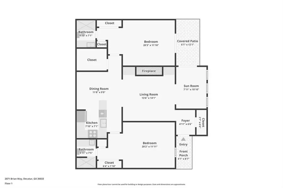 2071 Brian Way, Decatur, GA 30033 - #2