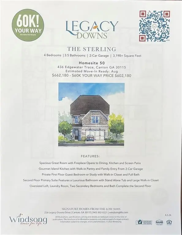 436 Edgewater Chase, Canton, GA 30115 - #1