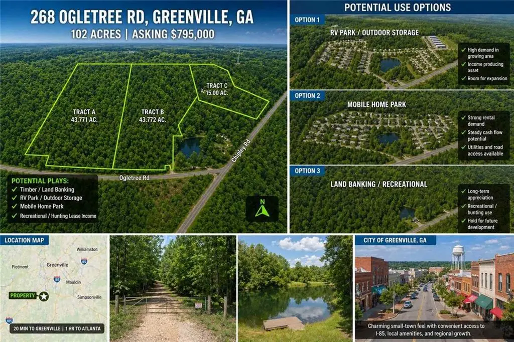 268 Ogletree Road, Greenville, GA 30222 - #1