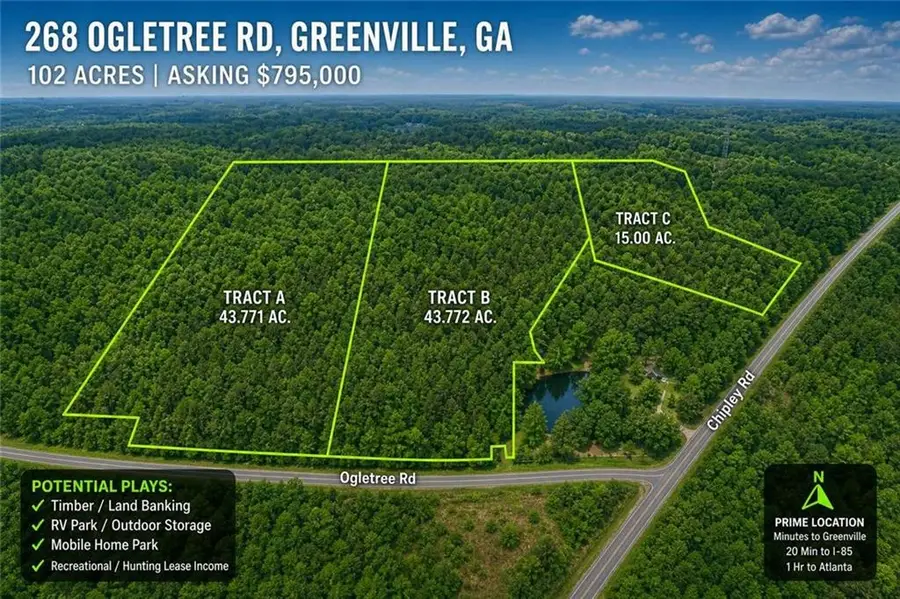 268 Ogletree Road, Greenville, GA 30222 - #2