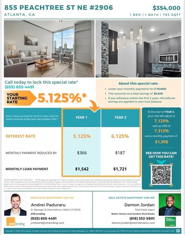 855 Peachtree Street Ne #2906, Atlanta, GA 30308 - #3