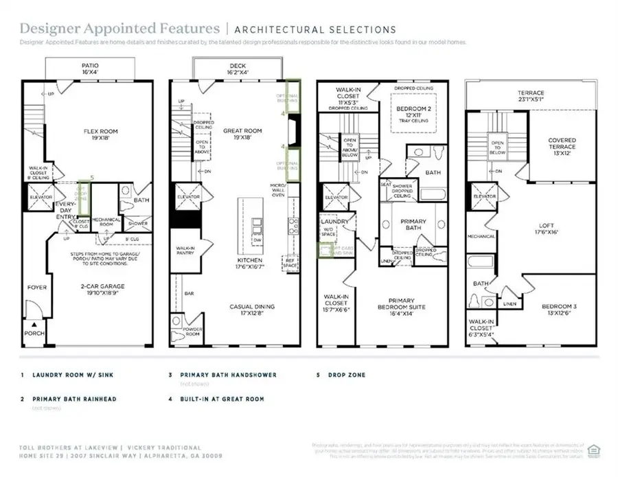 2007 Sinclair Way, Alpharetta, GA 30009 - #3
