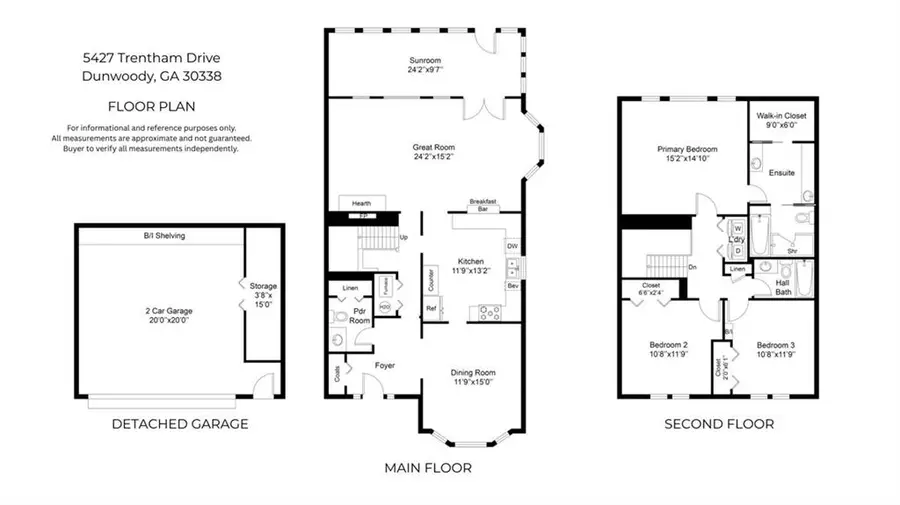 5427 Trentham Drive, Dunwoody, GA 30338 - #2