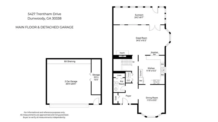5427 Trentham Drive, Dunwoody, GA 30338 - #3
