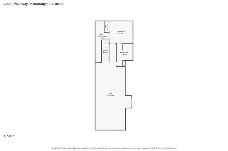 256 Suffolk Way, McDonough, GA 30252 - #3