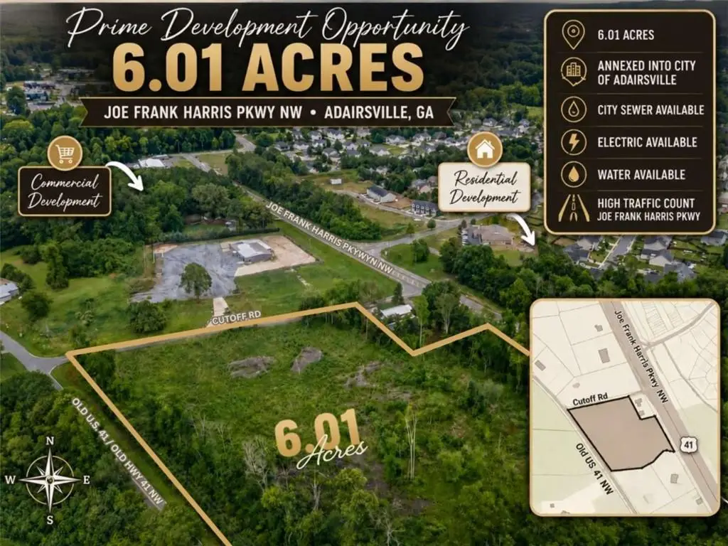 0 Joe Frank Harris Parkway, Adairsville, GA 30103 - #1