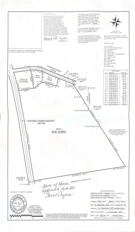 0 Thompson Street, Homer, GA 30547 - #2