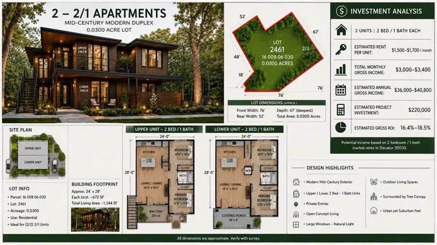 2461 Terrace Trail, Decatur, GA 30035 - #2