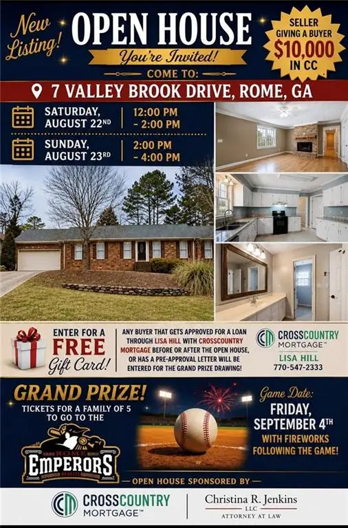 7 Valley Brook Drive Se, Rome, GA 30161