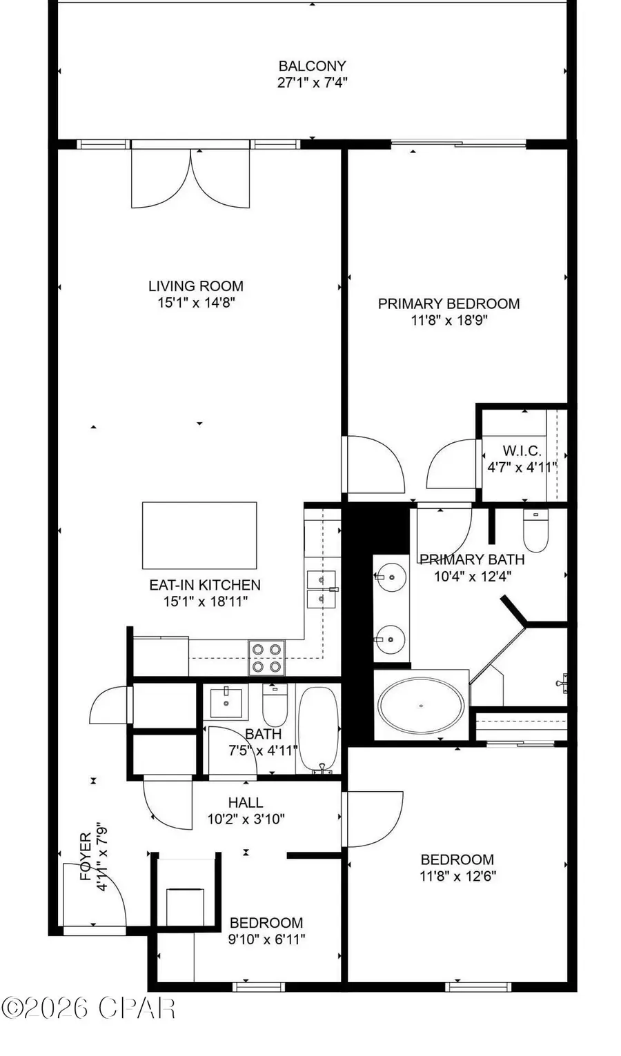9860 S Thomas Drive #1222, Panama City Beach, FL 32408 - #3
