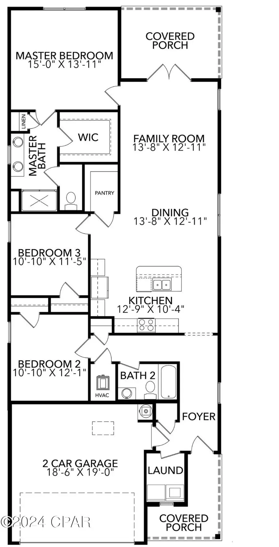 4901 Rosemary Street, Panama City, FL 32404 - #2