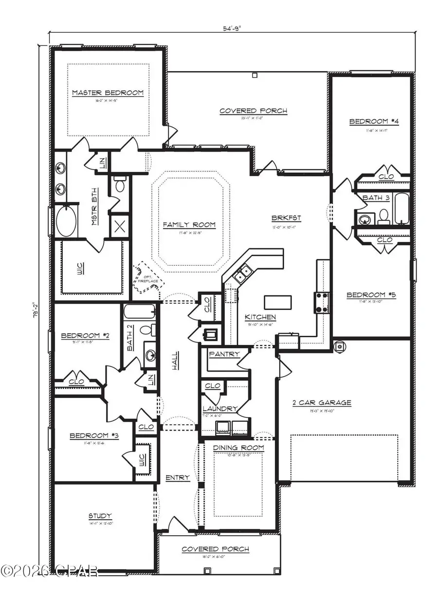 382 Grafton Street, Panama City, FL 32409 - #2
