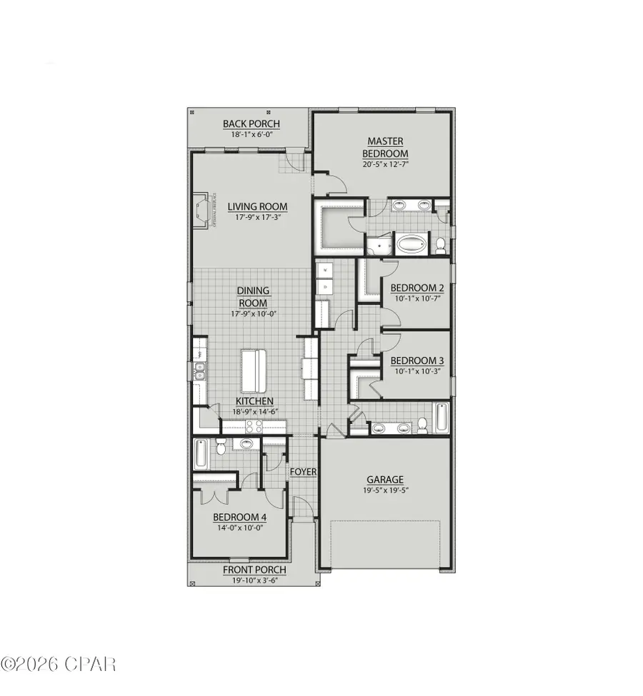 3763 Saltaire Court, Panama City, FL 32405 - #2