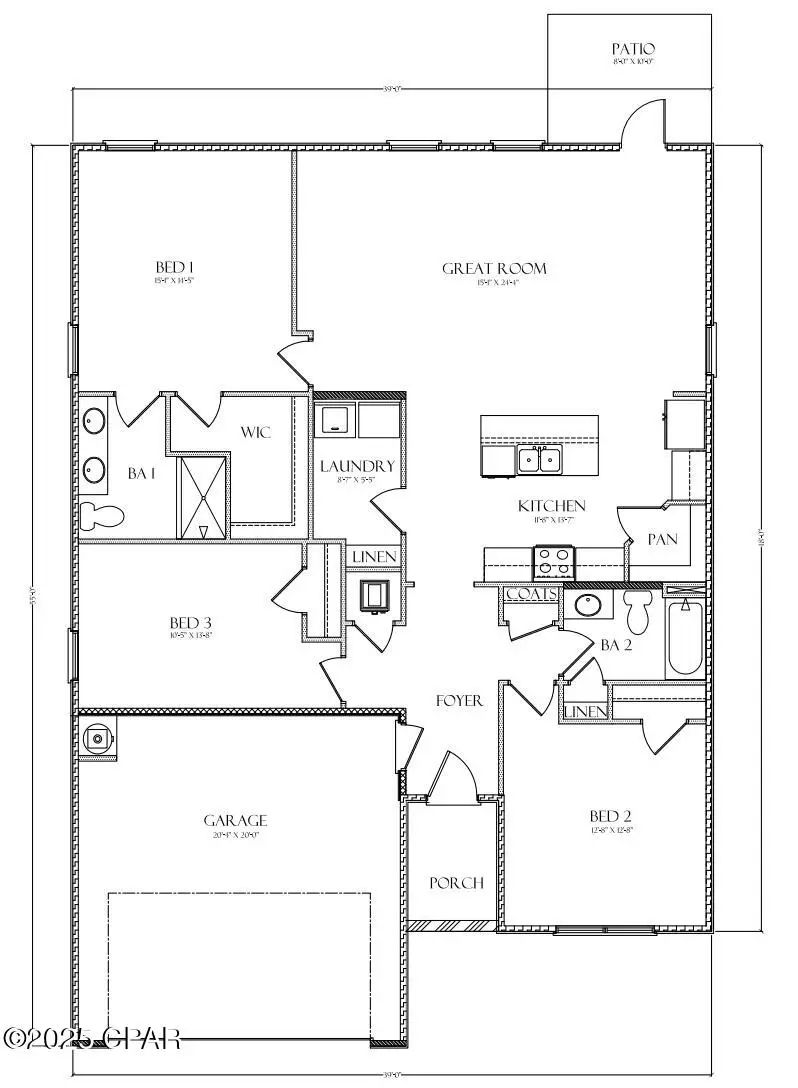 3175 Sawgrass Street, Panama City, FL 32404 - #2