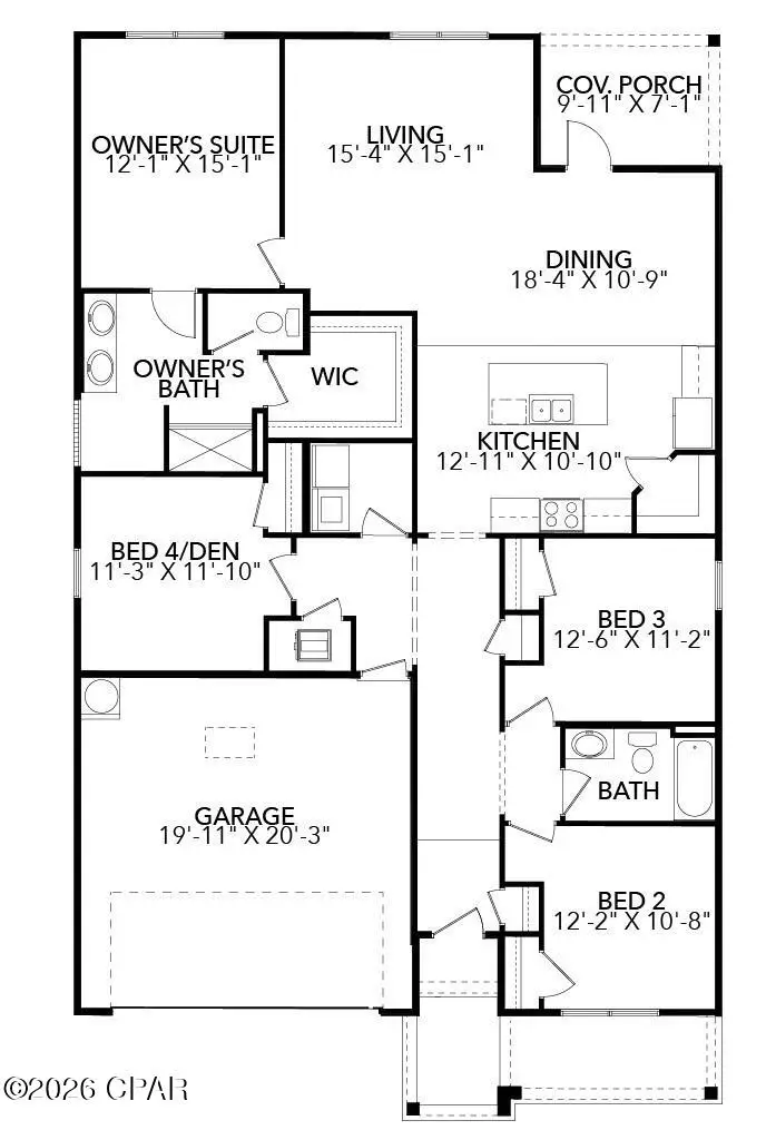 1416 Destini Lane, Southport, FL 32409 - #3