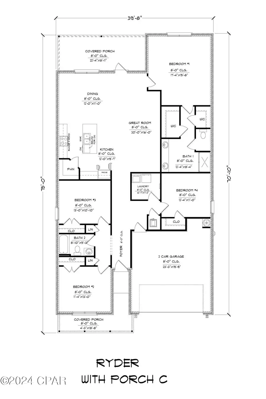 7521 Delancey Street, Panama City, FL 32404 - #2