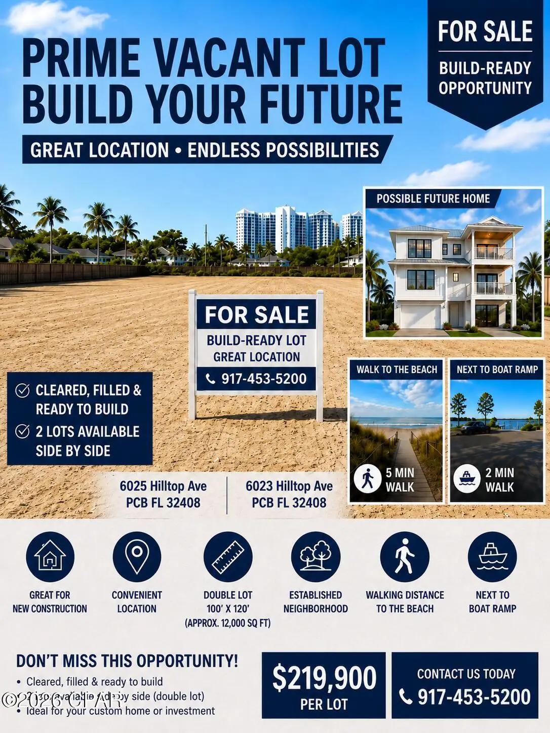 6023 Hilltop Avenue, Panama City Beach, FL 32408 - #1