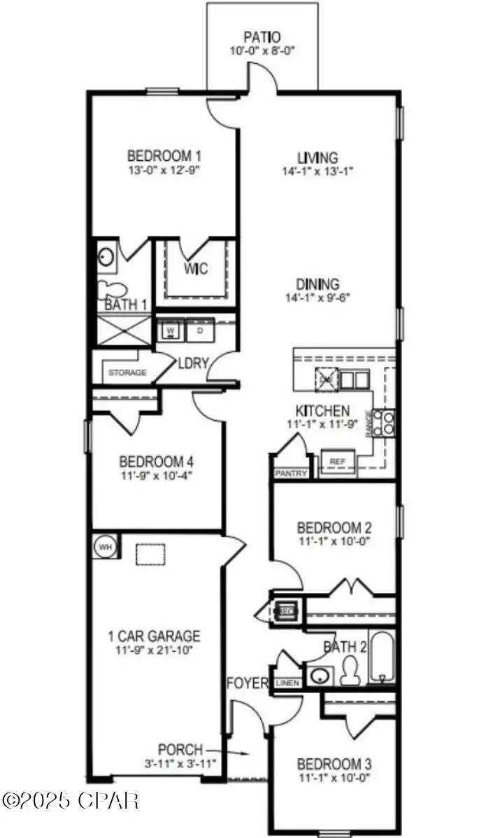 7339 John Levitow Lane, Panama City, FL 32404 - #2