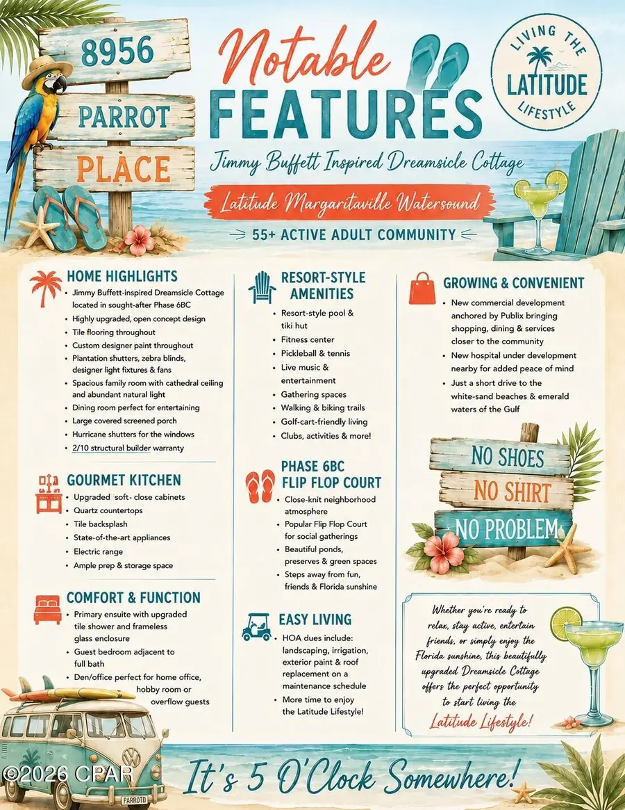 8956 Parrot Place, Panama City Beach, FL 32413 - #3
