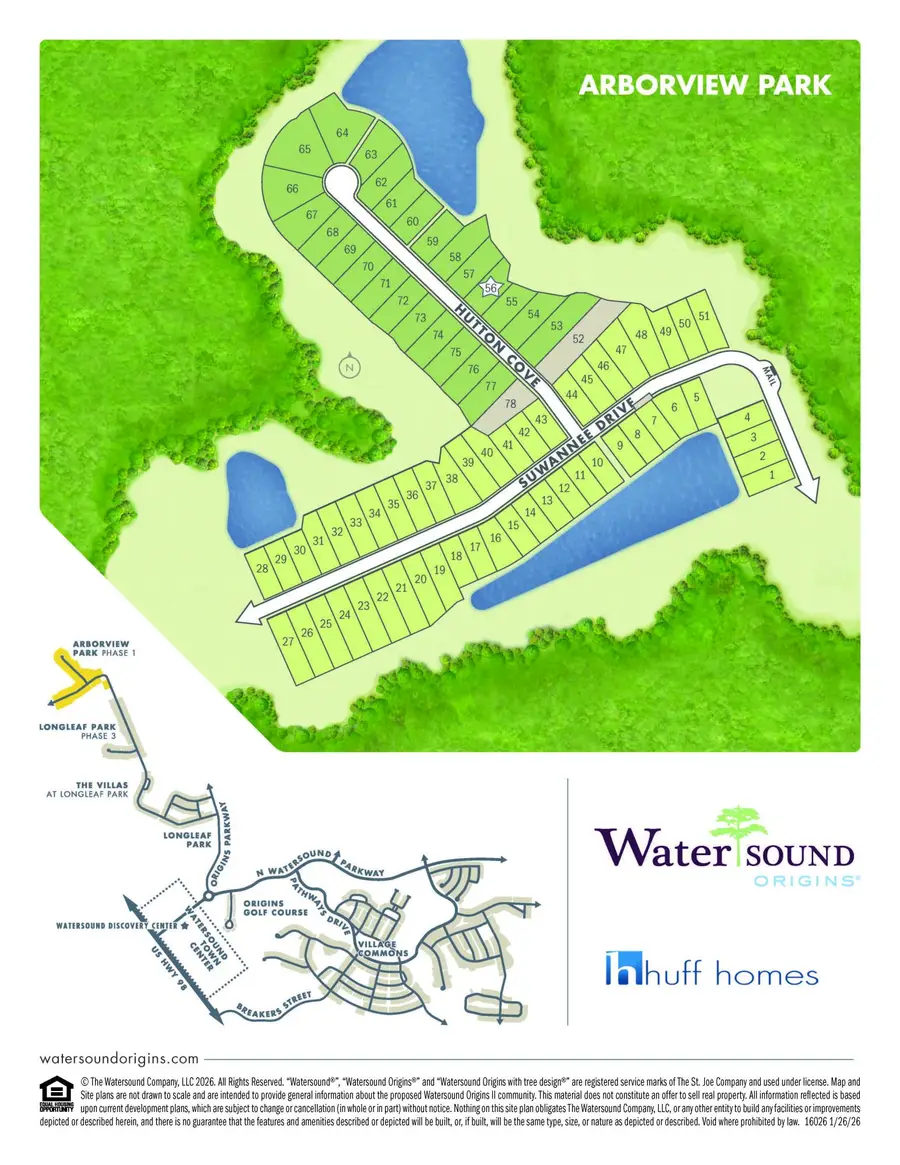 88 Hutton Cove #Lot 56, Watersound, FL 32461 - #2