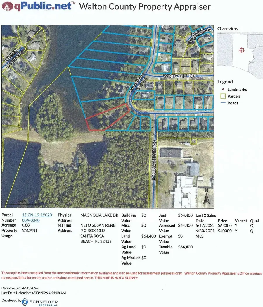 Lot 4 Magnolia Lake Drive #Lot 4, Defuniak Springs, FL 32433 - #2