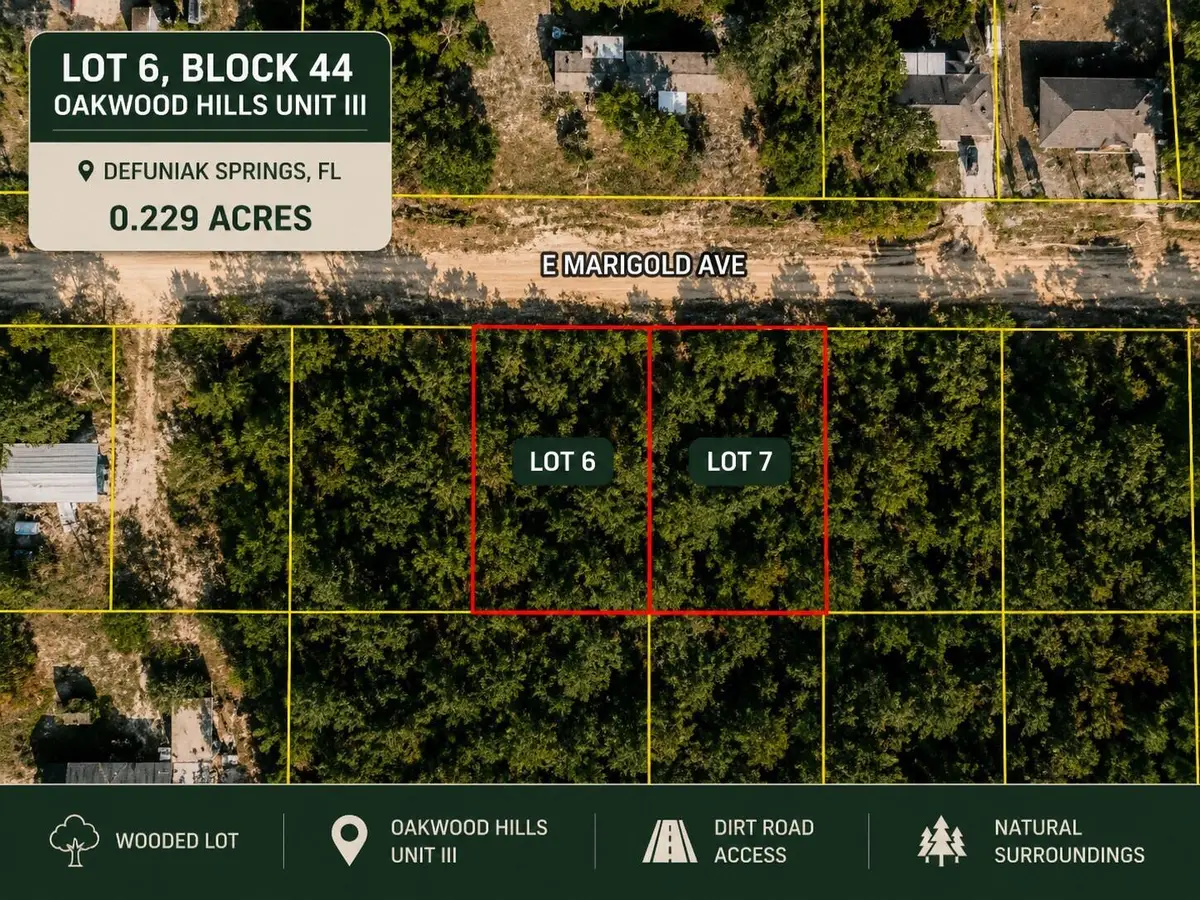 Lot 6 E Marigold Avenue, Defuniak Springs, FL 32433 - #1