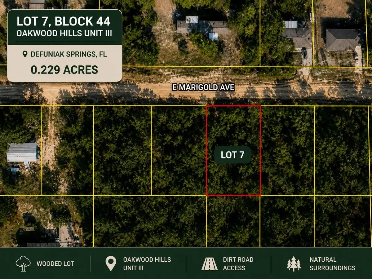 Lot 7 E Marigold Avenue, Defuniak Springs, FL 32433 - #1
