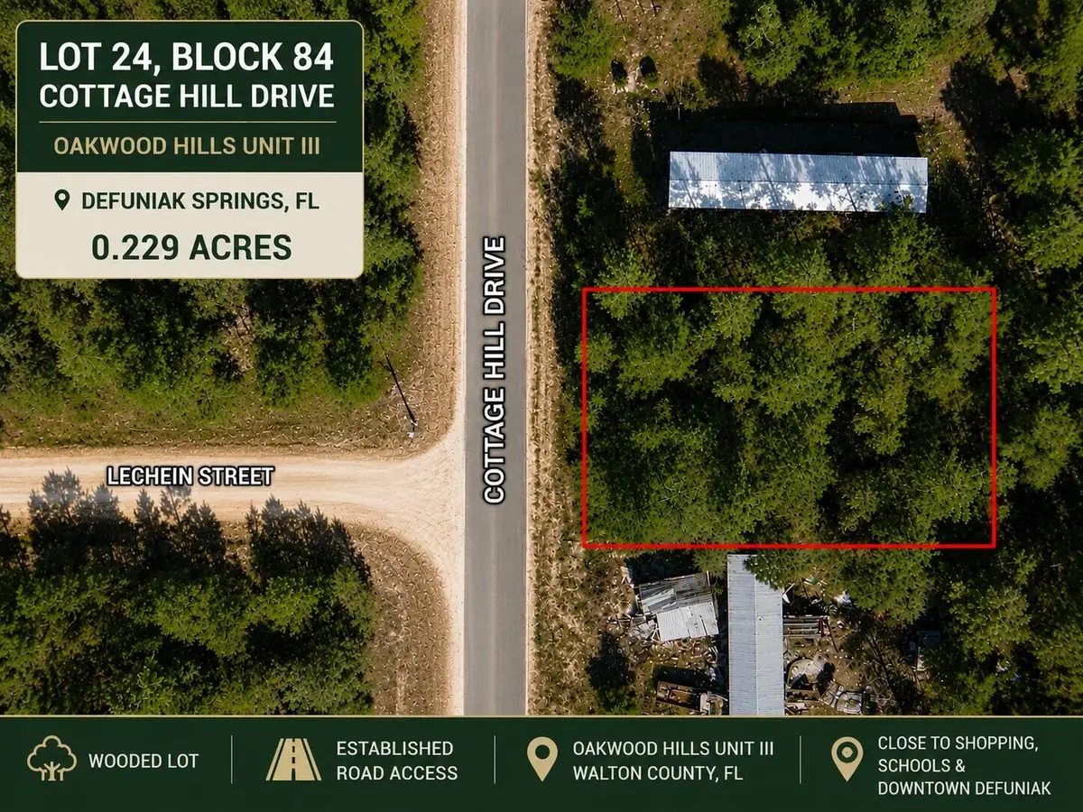 Lot 24 Cottage Hill Drive, Defuniak Springs, FL 32433 - #1
