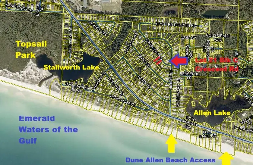 Lot 21 Crescent Road #Block C, Santa Rosa Beach, FL 32459 - #1