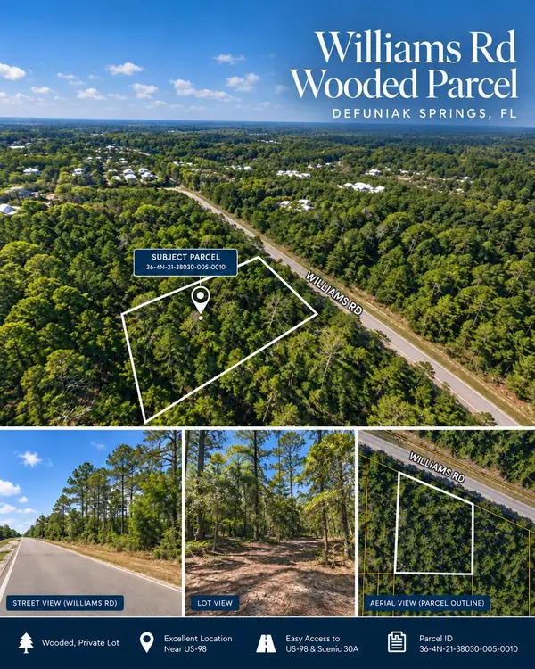 Lots 1-4 N Williams Road, DeFuniak Springs, FL 32433
