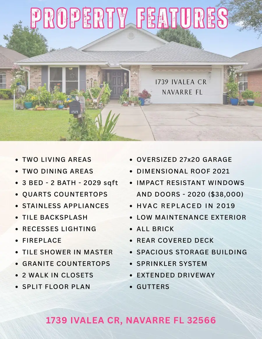 1739 Ivalea Circle, Navarre, FL 32566 - #3