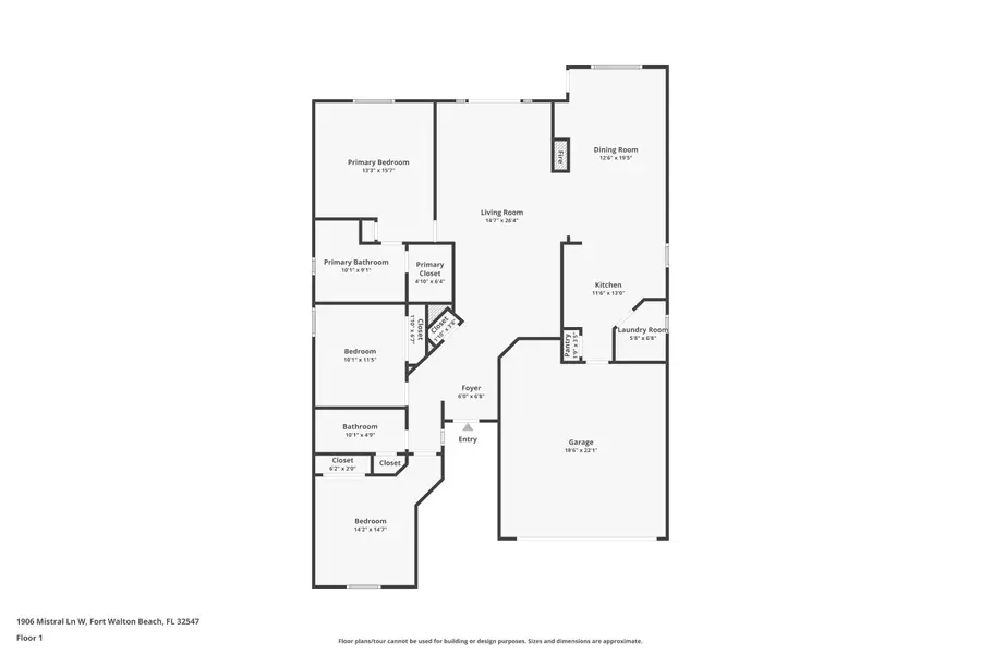 1906 W Mistral Lane, Fort Walton Beach, FL 32547 - Image #2