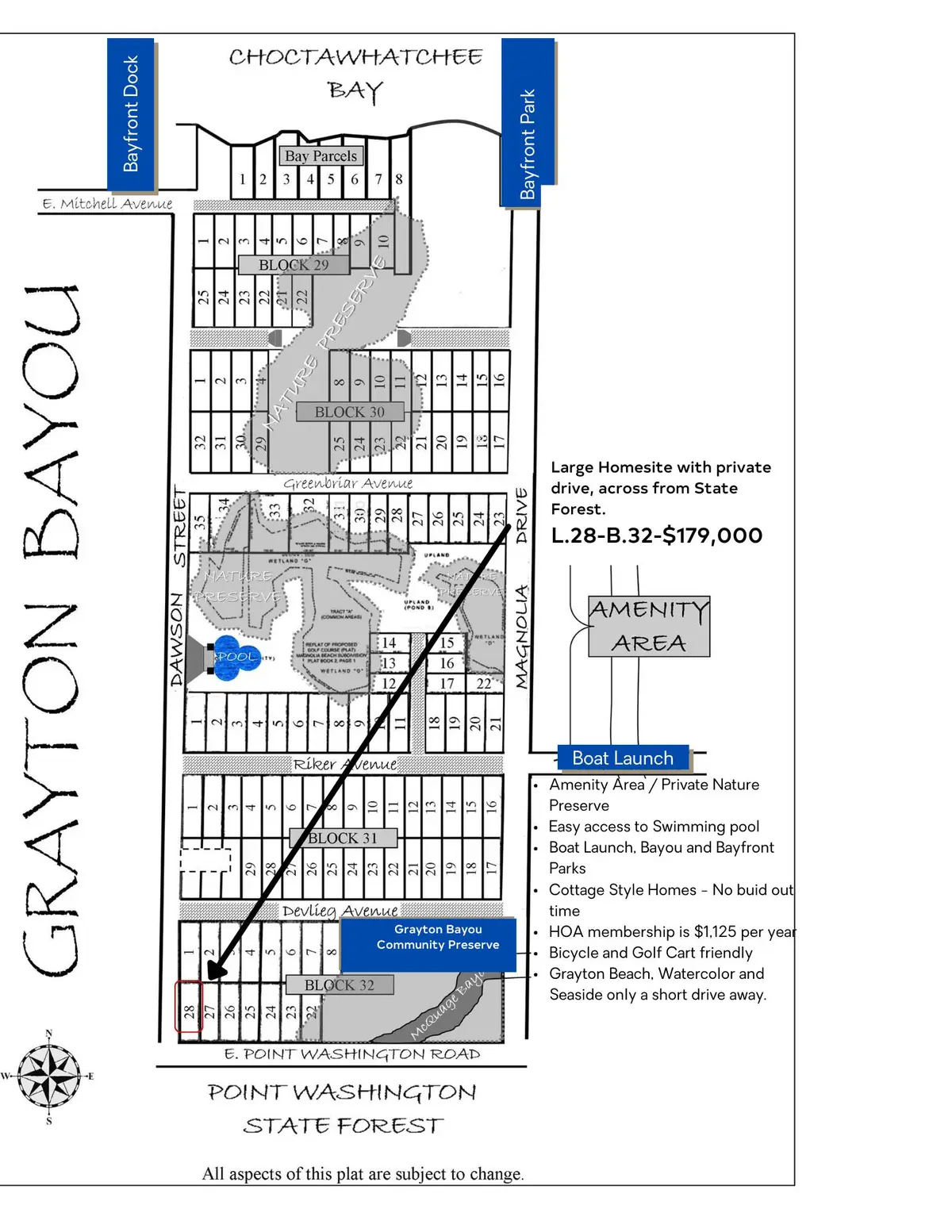 Lot28-B.32 E Point Washington Road, Santa Rosa Beach, FL 32459 - Image #1