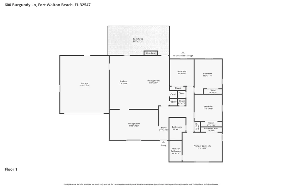 600 Burgundy Lane, Fort Walton Beach, FL 32547 - #2