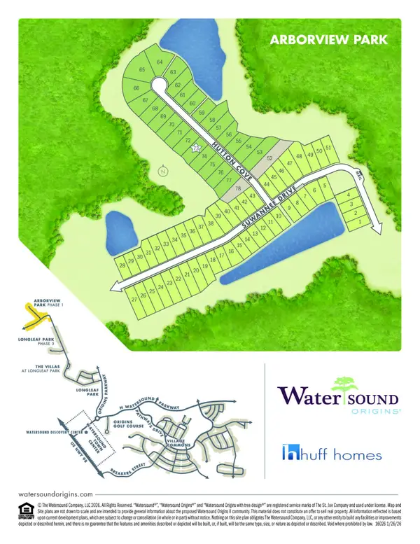 105 Hutton Cove #Lot 73, Watersound, FL 32461