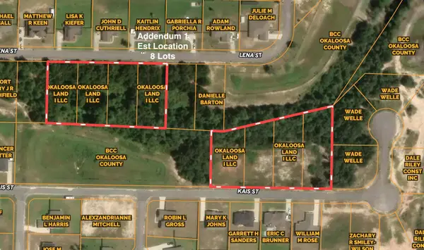 8 Lots Lena & Kais Street, Baker, FL 32531