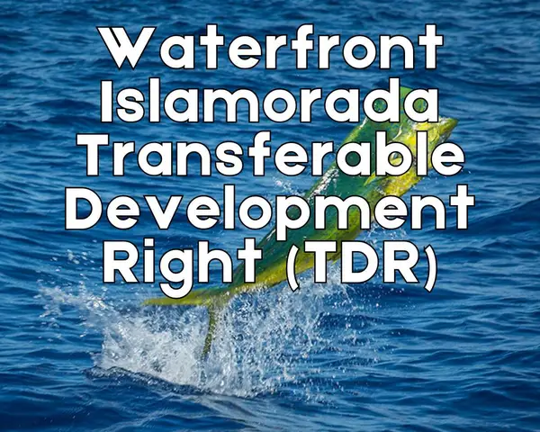 Waterfront Tdr Building Right For Sale Avenue, Upper Matecumbe Key Islamorada, FL 33036