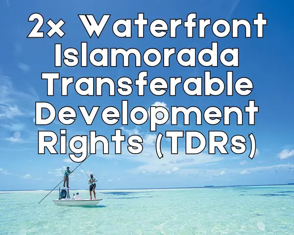 2x Waterfront Tdr For Sale Avenue, Upper Matecumbe Key Islamorada, FL 33036