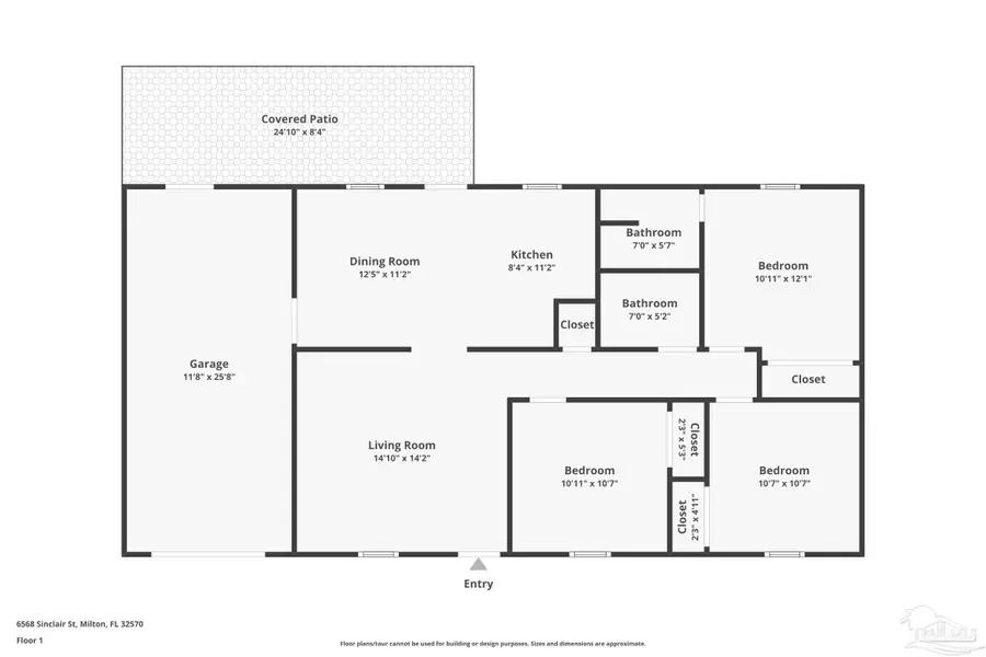 6568 Sinclair St, Milton, FL 32570 - #2