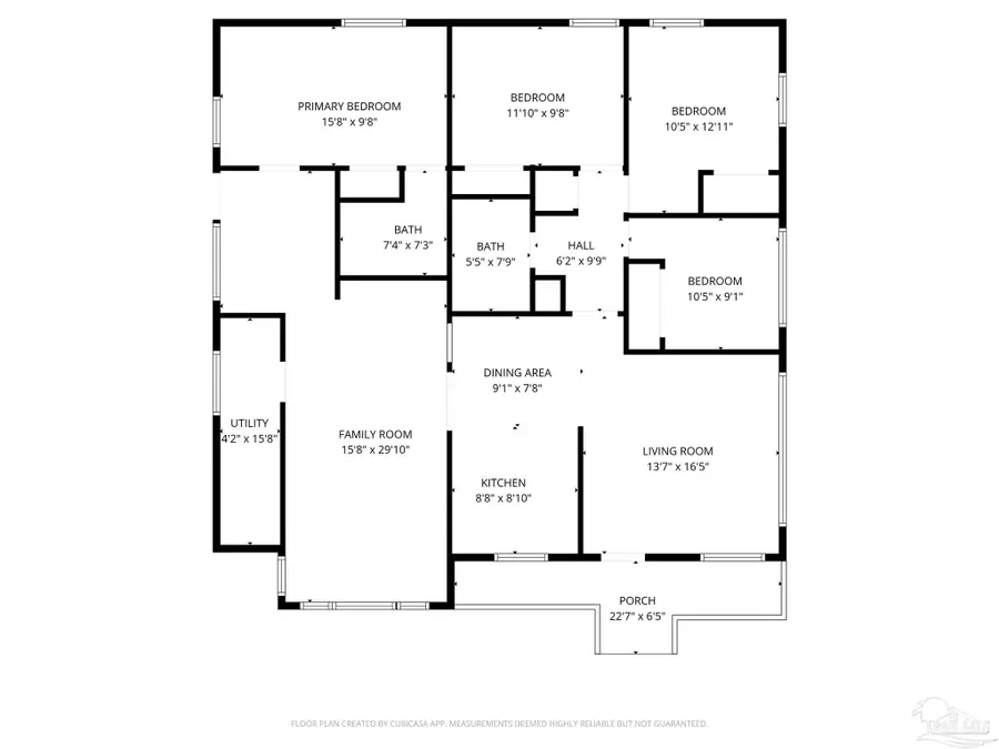 4482 Rochelle Dr, Pensacola, FL 32505 - #2