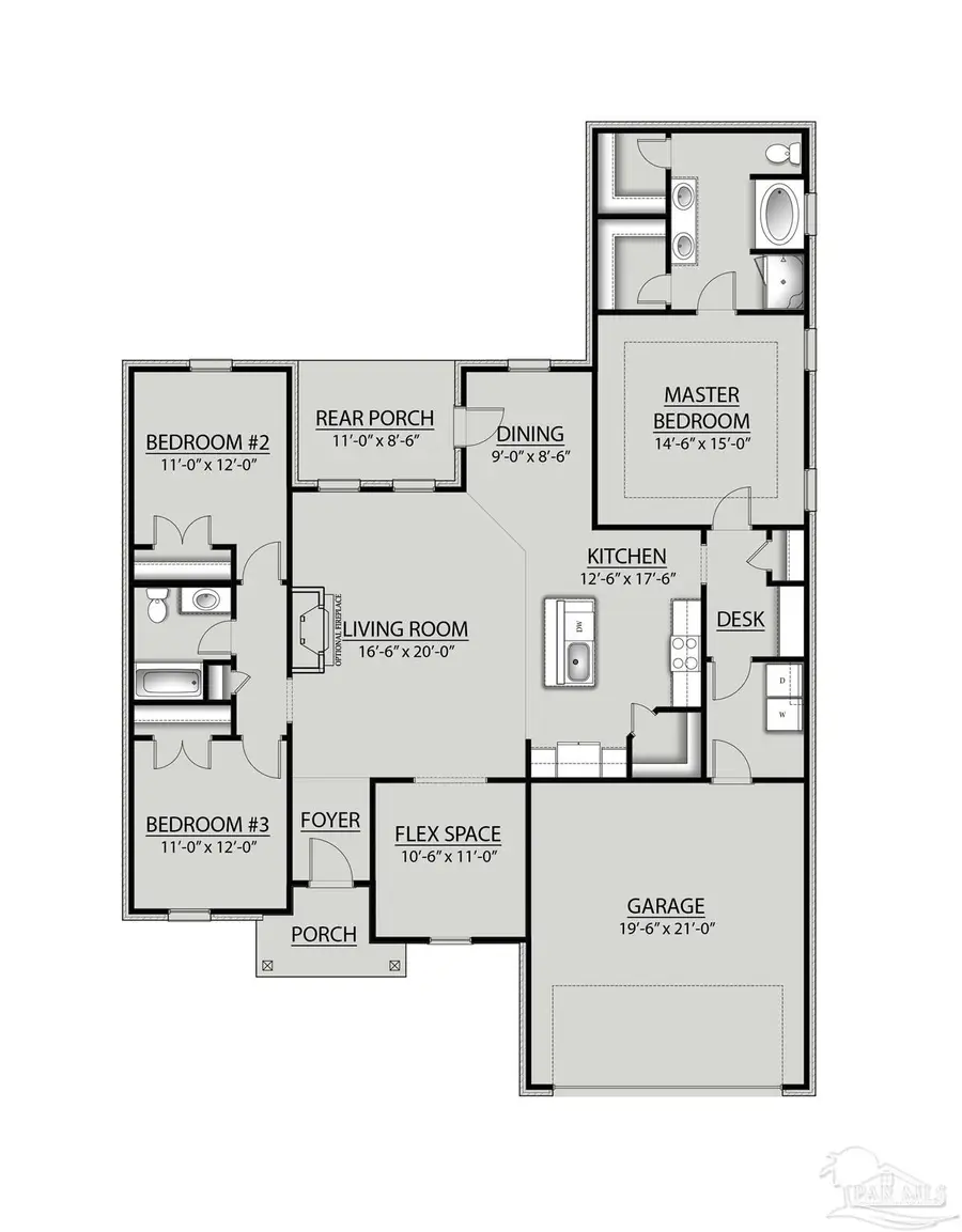 5260 Adeline Cir #28-A (LOT ), Pace, FL 32571 - #3