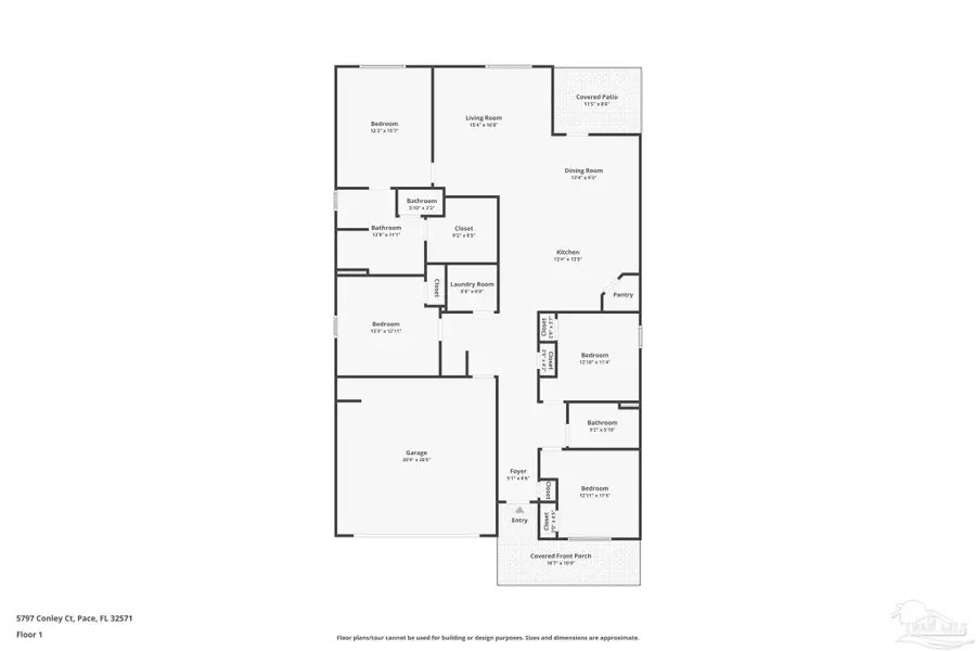 5797 Conley Ct, Pace, FL 32571 - #3