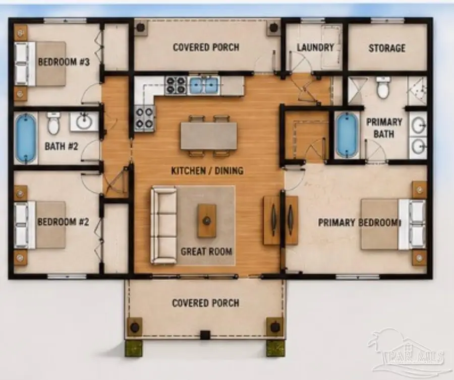 4145 Woodfin Cir, Pace, FL 32571 - #3
