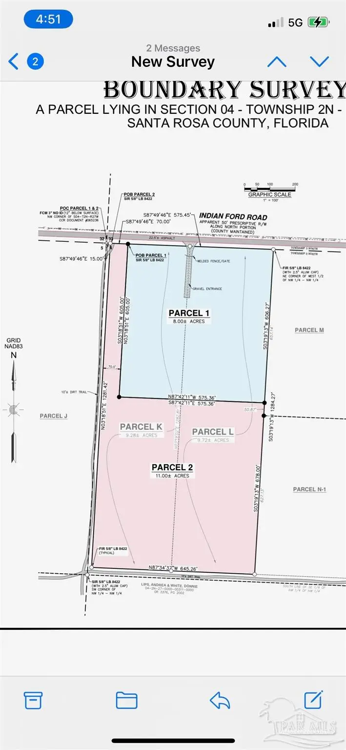 Lot K S Indian Ford Rd, Milton, FL 32570 - #3