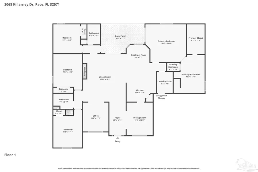 3068 Killarney Dr, Pace, FL 32571 - #3
