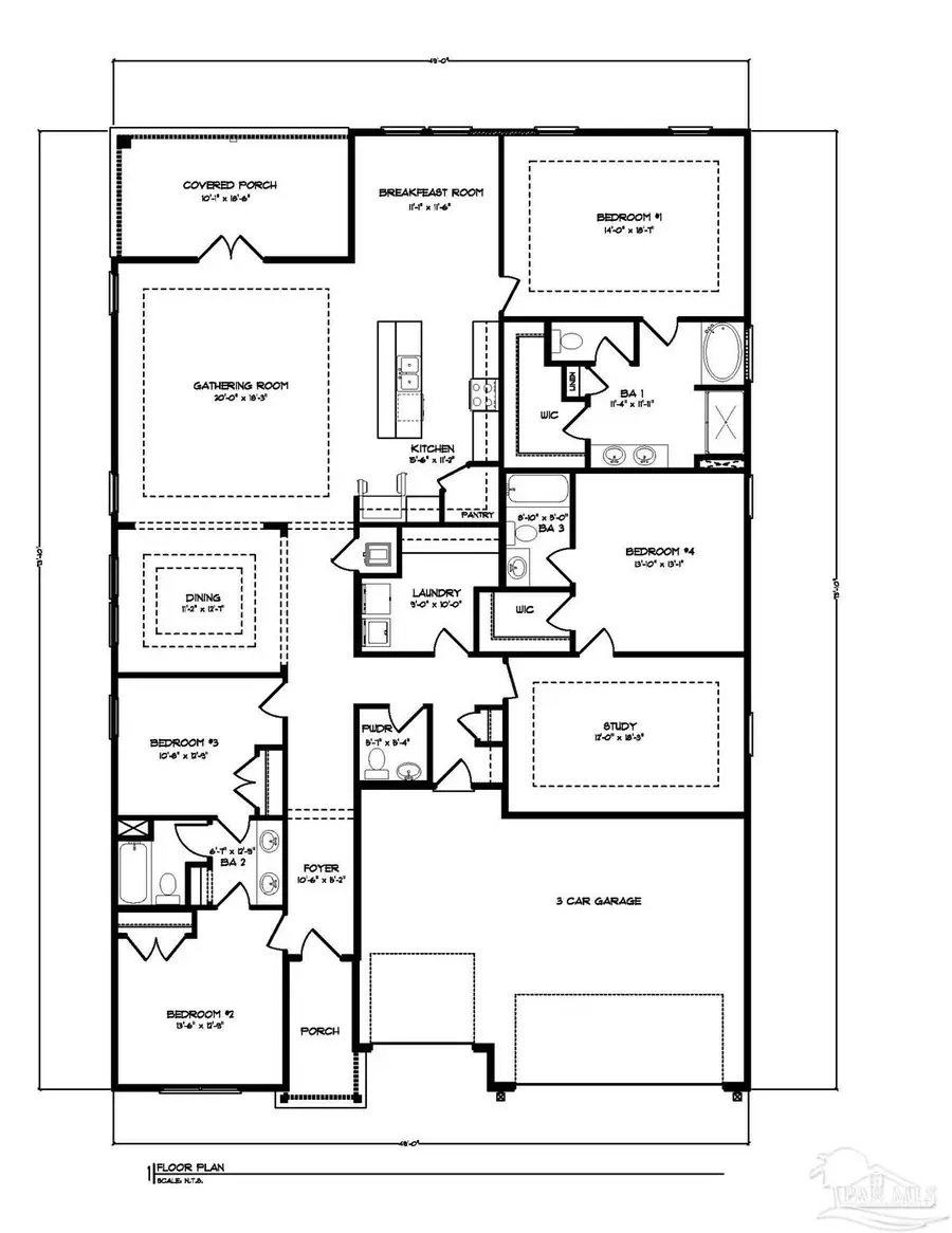 4982 Gaineswood Dr, Milton, FL 32583 - #2