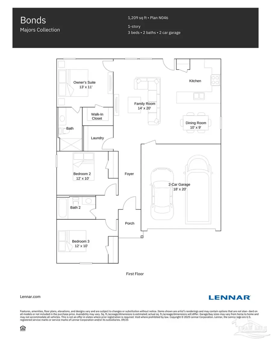 842 Bella Terra Way #HS 3C, Cantonment, FL 32533 - #2