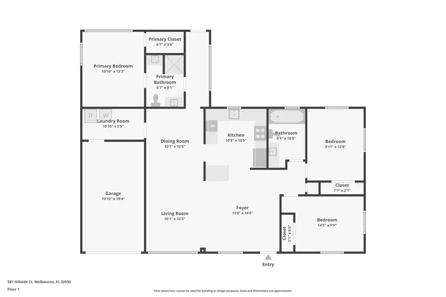 581 Hillside Court, Melbourne, FL 32935 - Image #3