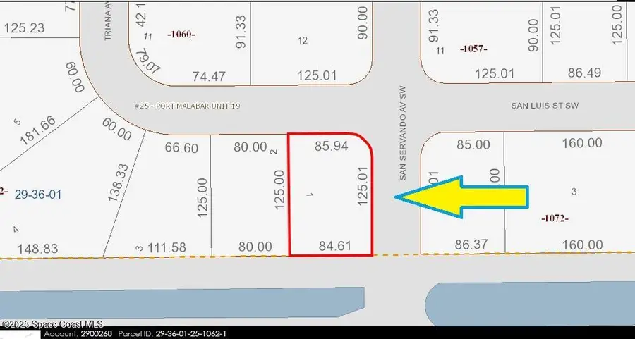 508 Corner Lot On San Luis Street Sw, Palm Bay, FL 32908 - Image #3